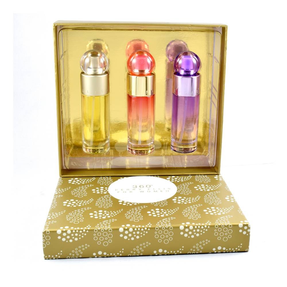 SET TRILOGIA PERRY ELLIS DAMA