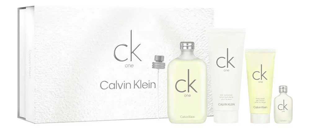 SET CK ONE 4 PZAS UNISEX