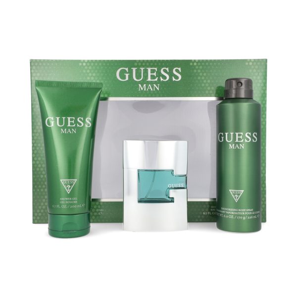 1693 1SET GUESS MAN 3 PZAS CABALLERO