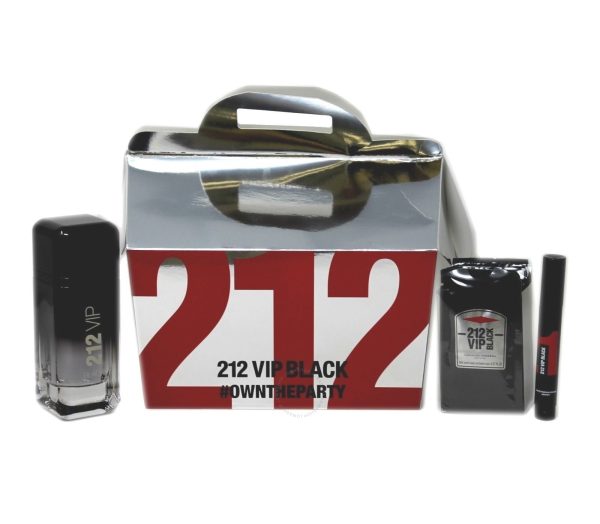 212 vip black carolina herrera set m 2vbm1