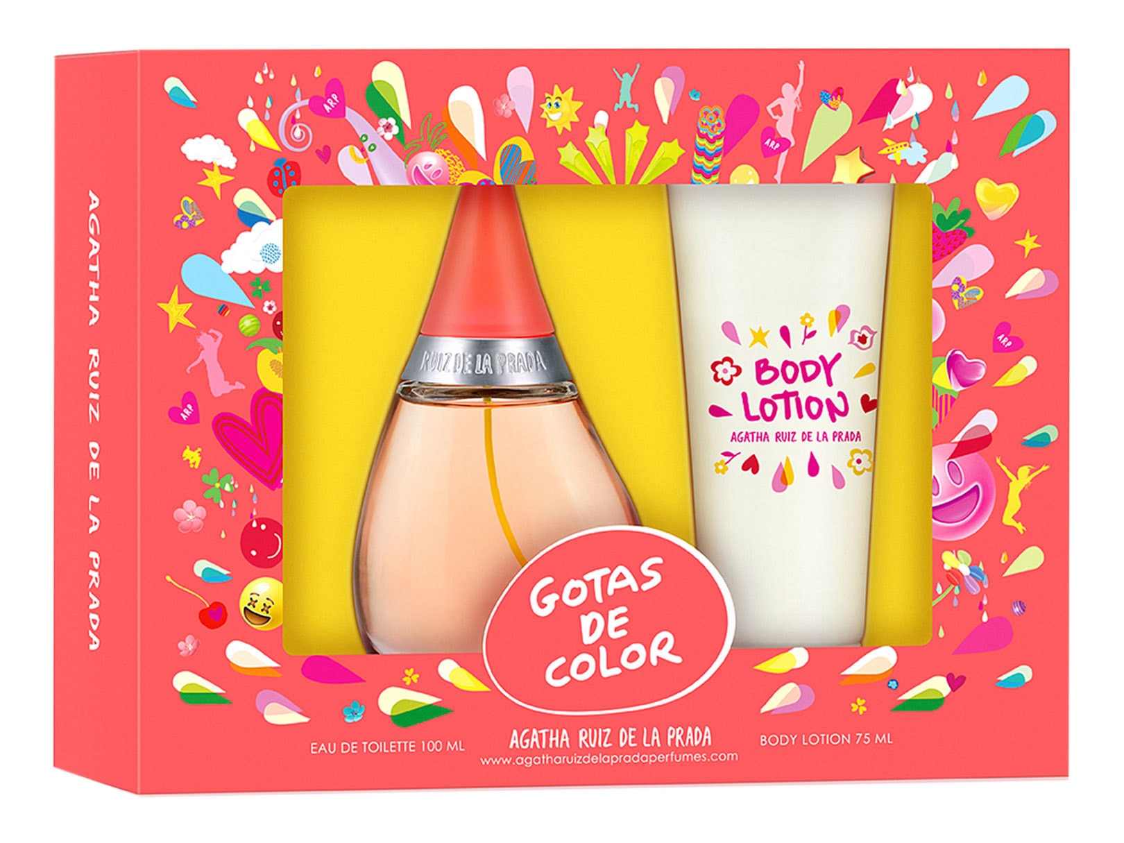 SET GOTAS DE COLOR 2 PIEZAS EDT. DAMA