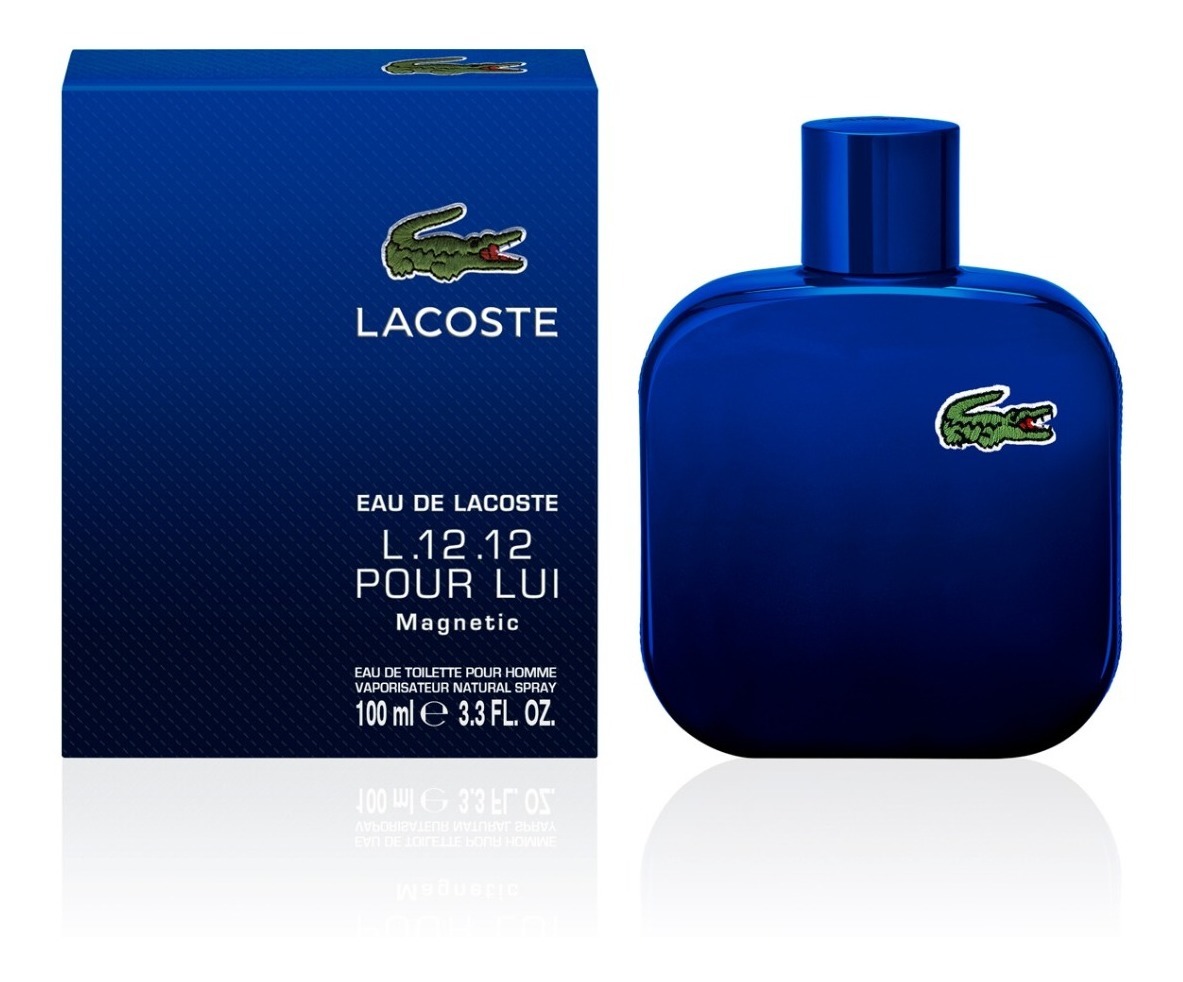 2211 L.12.12 NOIR LACOSTE CABALLERO MAGNETIC 100ML TOILETTE