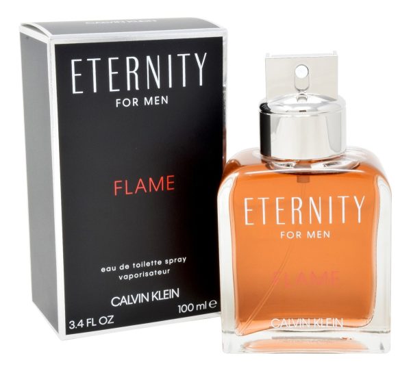 2242 4ETERNITY FLAME 100 ML EDT SPRAY 100ML TOILETTE CABALLE