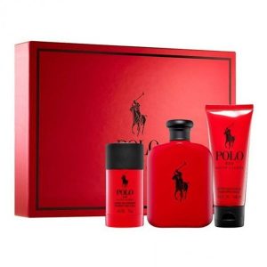 SET POLO RED 3 PZAS CABALLERO