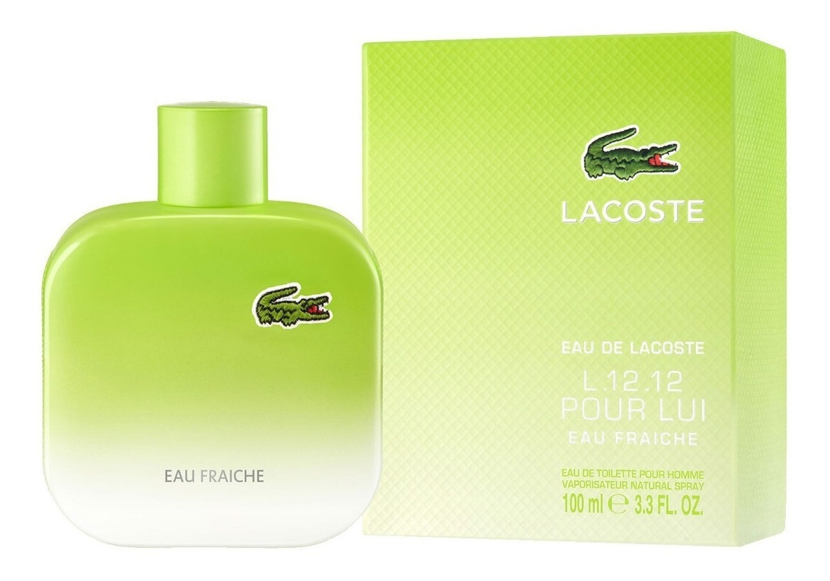 LACOSTE L.12.12 EAU FRAICHE 100ML TOILETTE CABALLERO