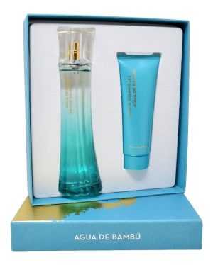 SET AGUA DE BAMBú 2 PZAS DAMA