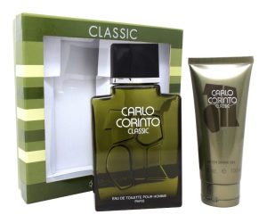 SET CARLO CORINTO CLASSIC 400 ML + AFTER 100 ML 2 PZAS CABALLERO