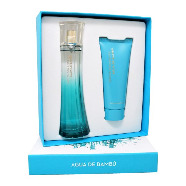 2320 6SET AGUA DE BAMBU 2 PZAS DAMA