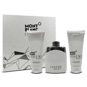 SET MONTBLANC LEGEND SPIRIT 3 PZAS CABALLERO