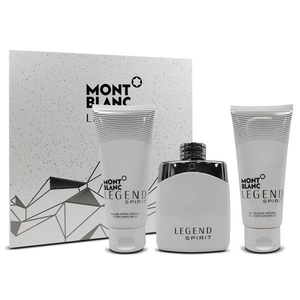 2339 7SET MONTBLANC LEGEND SPIRIT 3 PZAS CABALLERO