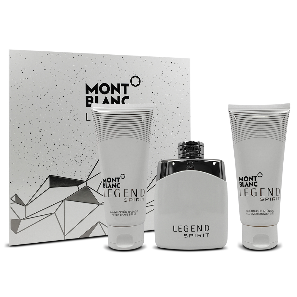 SET MONTBLANC LEGEND SPIRIT 3 PZAS CABALLERO