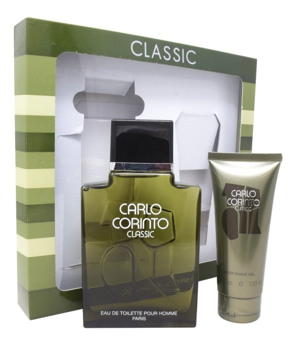 2347 4SET CARLO CORINTO CLASSIC 200ML 2 PZAS CABALLERO