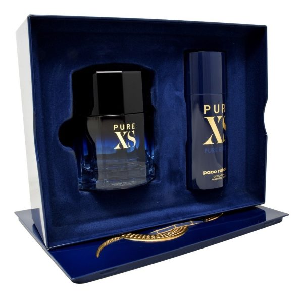 2358 9SET PURE XS CABALLERO DE PACO RABANNE 2 PIEZAS
