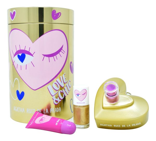 2372 0SET AGATHA LOVE GLAM LOVE 3PZS DAMA
