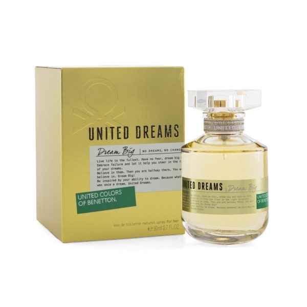 2403 2UNITED DREAMS DREAM BIG 80ML TOILETTE DAMA