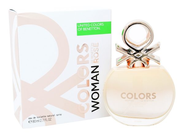 2404 2COLORS WOMAN ROSE 80ML TOILETTE DAMA