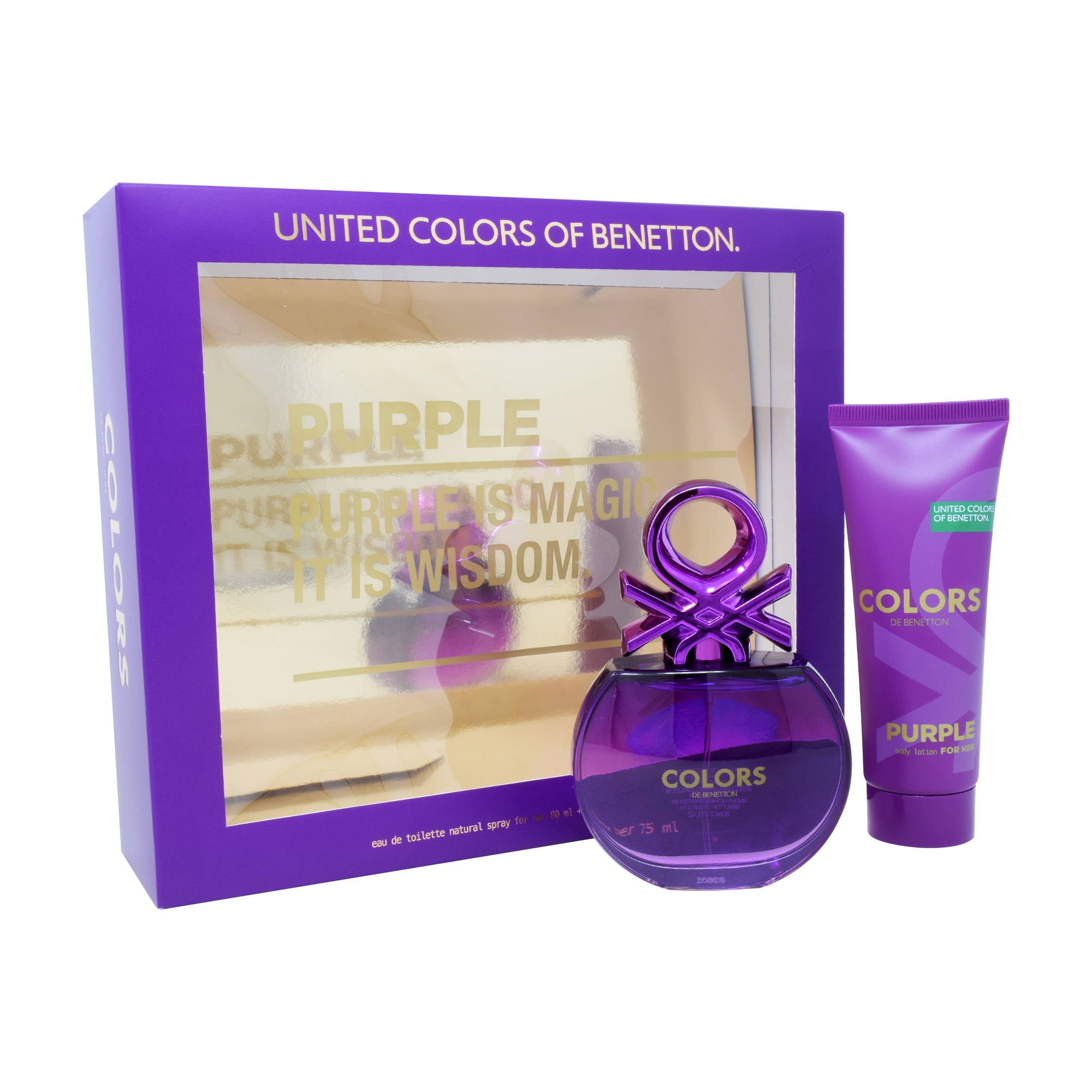 SET COLORS PURPLE2 PZAS DAMA