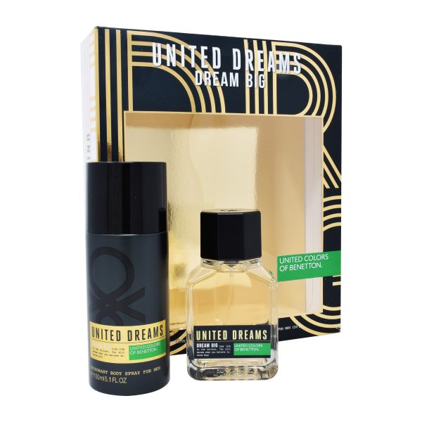 2436 9SET UNITED DREAMS DREAM BIG 2 PZAS CABALLERO