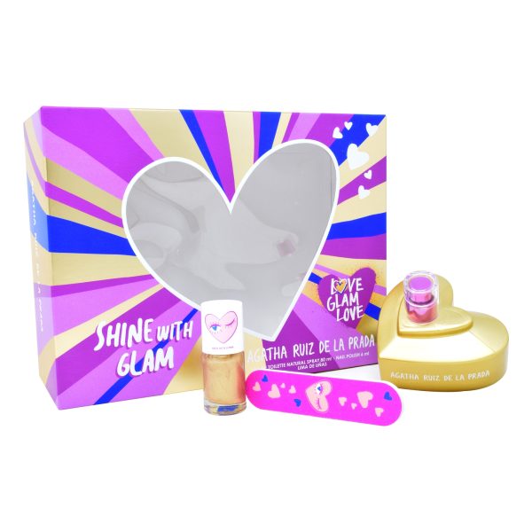 2437 2SET LOVE GLAM LOVE 3 PZAS DAMA