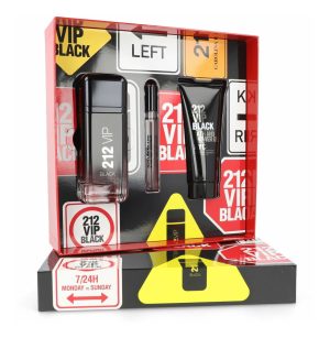 SET 212 VIP BLACK 3 PZAS CABALLERO