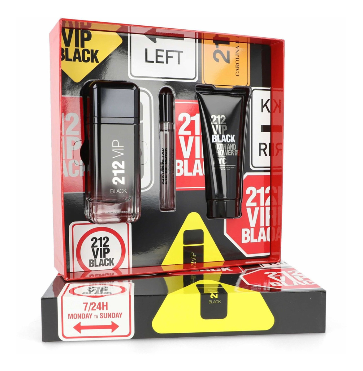 SET 212 VIP BLACK 3 PZAS CABALLERO