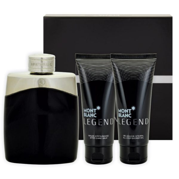2460 7SET MONTBLANC LEGEND TRAVEL SET 3 PZAS CABALLERO