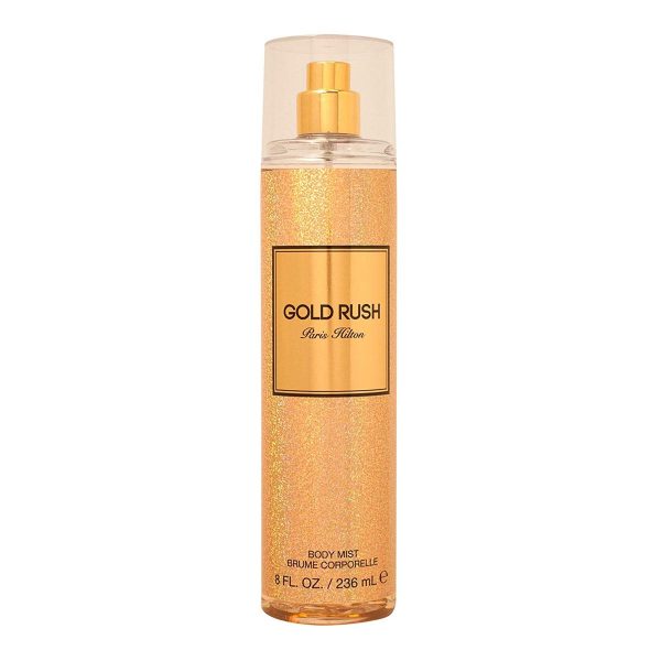 2476 0PARIS HILTON GOLD RUSH BODY MIST 236ML DAMA
