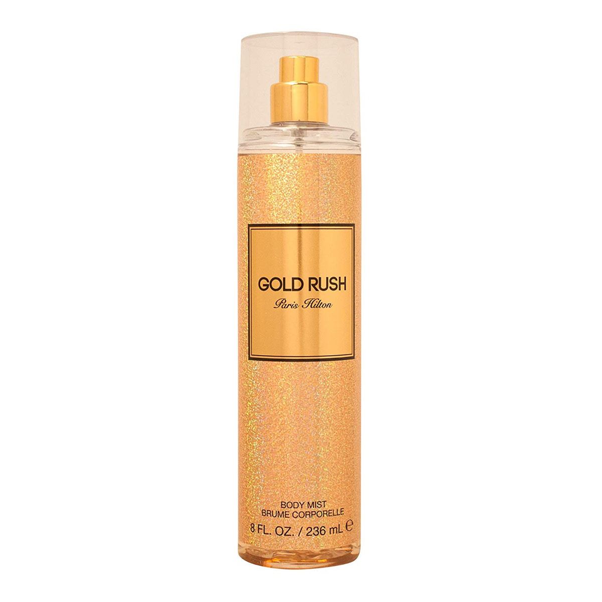 2476 0PARIS HILTON GOLD RUSH BODY MIST 236ML DAMA