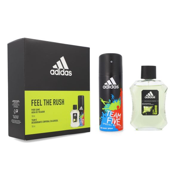 2488 3SET ADIDAS FEEL DE RUSH 2 PZAS CABALLERo