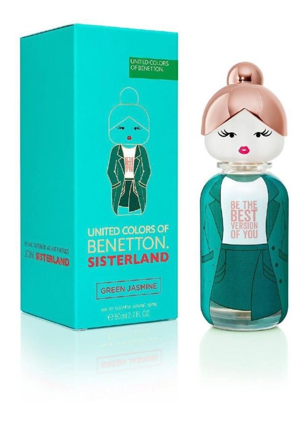 2491 5SISTERLAND GREEN JASMINE GREEN JASMINE 80ML TOILETTE D