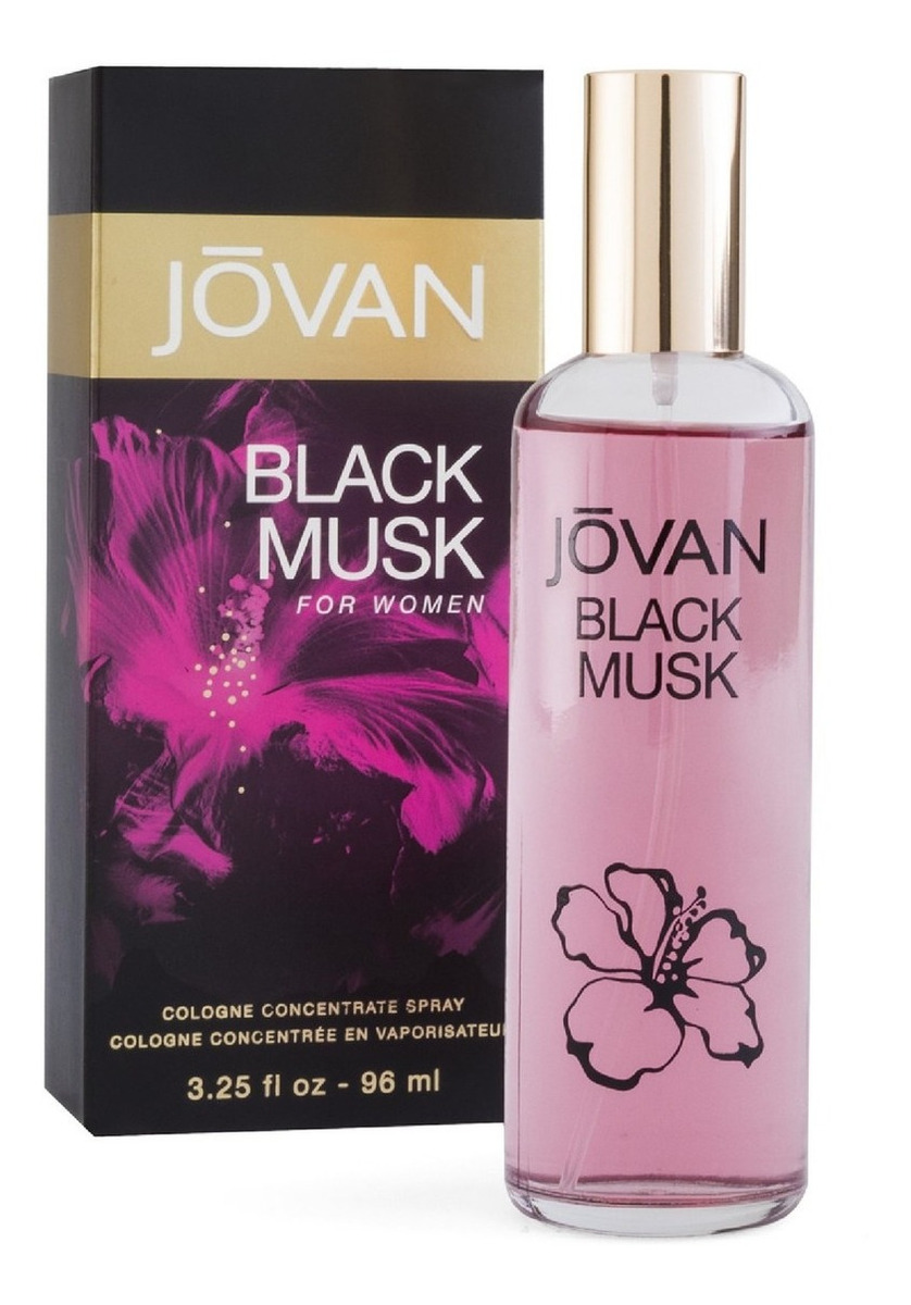 2592 4JOVAN MUSK BLACK 96ML COLONIA DAMA