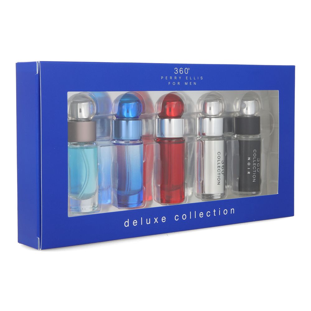 SET PERRY ELLIS 360° DELUXE COLLECTION 5 PZAS CABALLERO