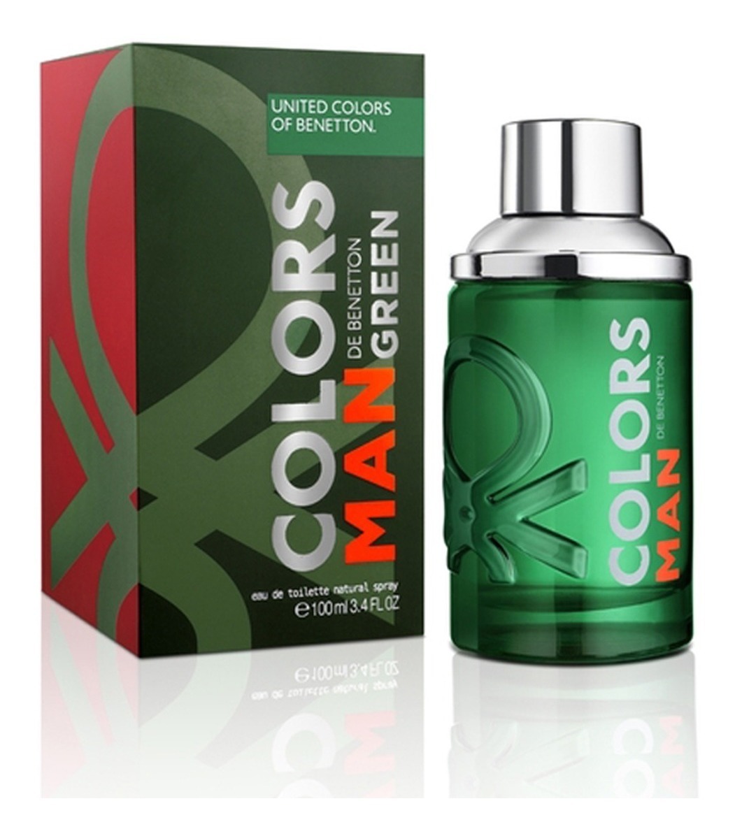 COLORS MAN GREEN 100ML TOILETTE CABALLERo