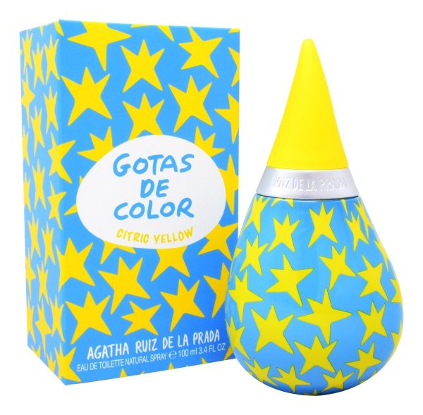 2617 2GOTAS DE COLOR CITRIC YELLOW 100ML TOILETTE DAMA