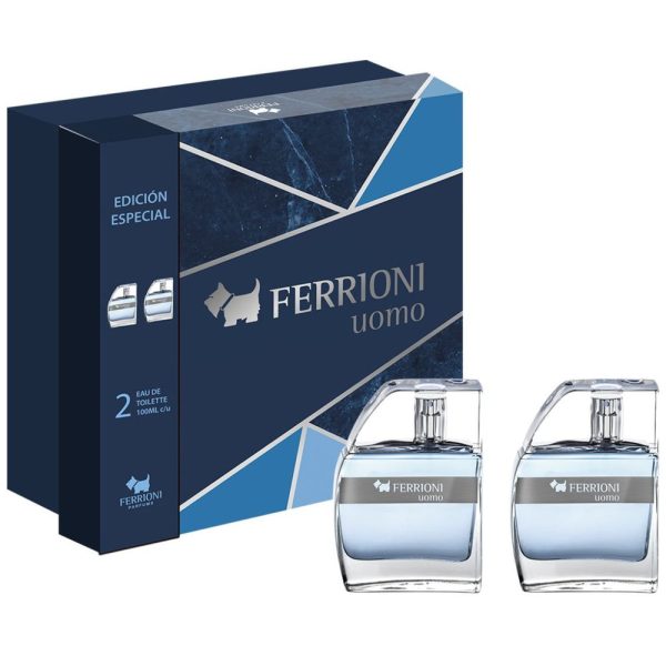 2663 2SET FERRIONI UOMO 2 PZAS TOILETTE CABALLERO