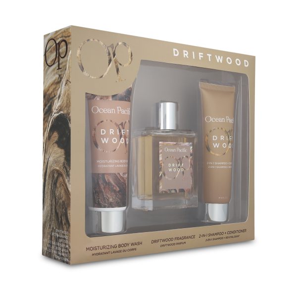 2703 7SET OCEAN PACIFIC DRIFT WOOD 3 PZAS CABALLERO