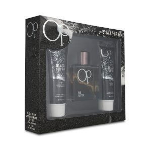 SET OCEAN PACIFIC BLACK 3 PZAS CABALLERO