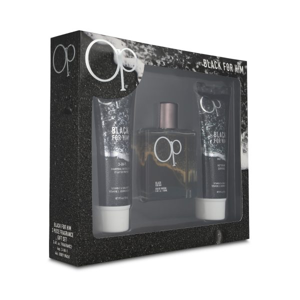 2711 2SET OCEAN PACIFIC BLACK 3 PZAS CABALLERo