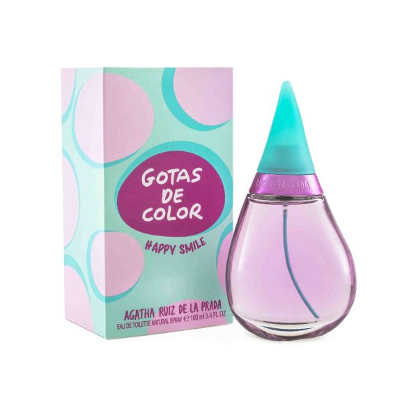 2724 1GOTAS DE COLOR HAPPY SMILE 100ML TOILETTE DAMA