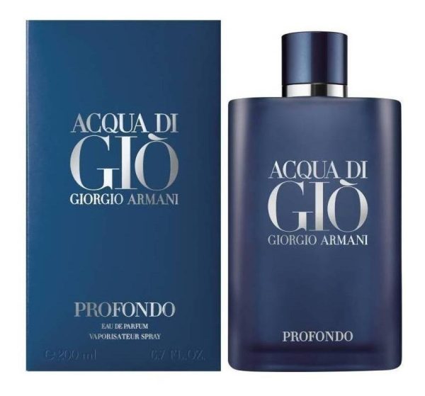 2766 3ACQUA DI GIO PROFONDO 125ML PERFUME CABALLERO
