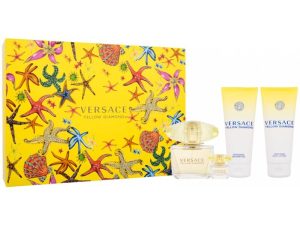 SET VERSACE YELLOW DIAMOND 4 PZAS DAMA