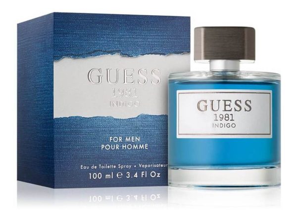 2874 3GUESS 1981 INDIGO 100ML TOILETTE CABALLERO