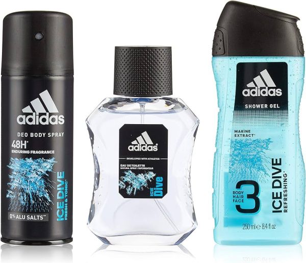 2984 2SET ADIDAS ICE DIVE 3 PZAS CABALLERO