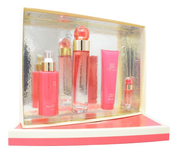 3028 6SET 360° CORAL 4 PZAS DAMA