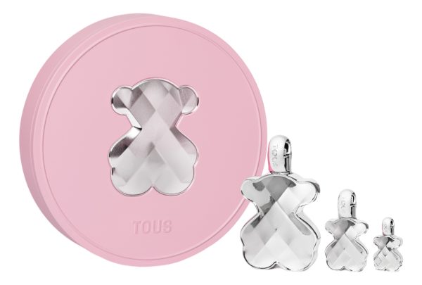 3088 6SET TOUS LOVE ME THE SILVER 3 PZAS DAMA