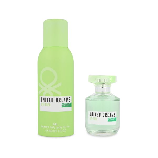 3141 1SET UNITED DREAMS LIVE FREE 2 PZAS DAMA