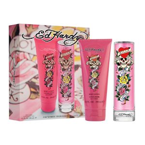 SET ED HARDY 2 PZAS DAMA