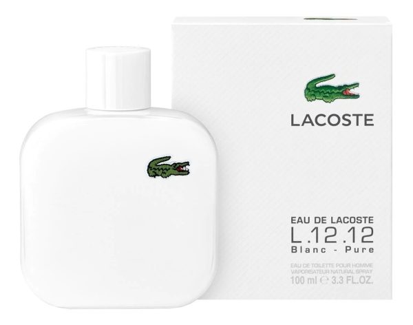 404 LACOSTE L.12.12 BLANC 100ML. TOILETTE CABALLERO