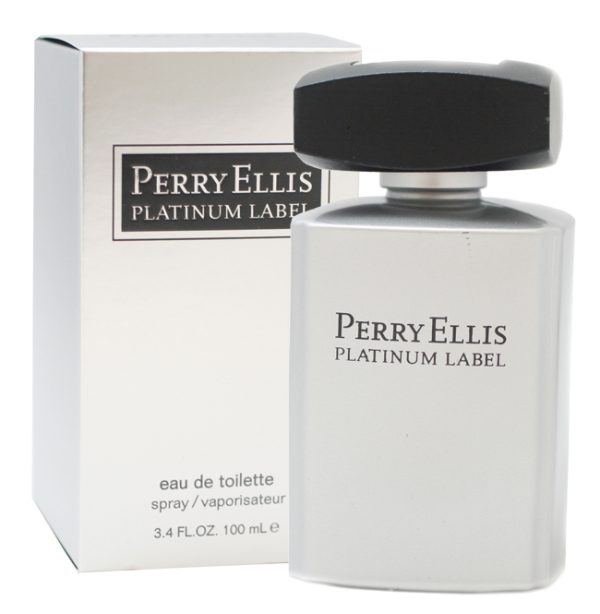 491 2PERRY ELLIS PLATINUM 100ML TOILETTE CABALLERO
