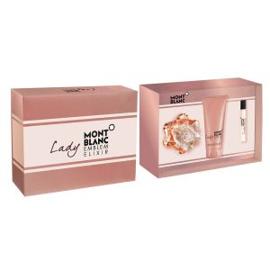 SET LADY EMBLEM ELIXIR DE MONT BLANC 3 PIEZAS